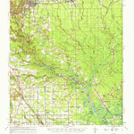 United States Geological Survey Denham Springs, LA (1965, 62500-Scale) digital map