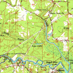 United States Geological Survey Denham Springs, LA (1965, 62500-Scale) digital map