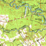 United States Geological Survey Denham Springs, LA (1965, 62500-Scale) digital map