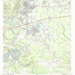 United States Geological Survey Denham Springs, LA (1991, 24000-Scale) digital map
