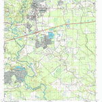 United States Geological Survey Denham Springs, LA (1995, 24000-Scale) digital map