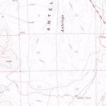 United States Geological Survey Denio, NV-OR (1966, 62500-Scale) digital map