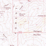 United States Geological Survey Denio, NV-OR (1966, 62500-Scale) digital map
