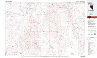 United States Geological Survey Denio, NV-OR (1979, 100000-Scale) digital map
