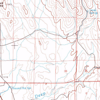 United States Geological Survey Denio, NV-OR (1979, 100000-Scale) digital map