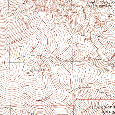 United States Geological Survey Denio Summit, NV (1990, 24000-Scale) digital map