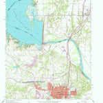 United States Geological Survey Denison Dam, TX-OK (1957, 24000-Scale) digital map