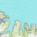United States Geological Survey Denison Dam, TX-OK (1957, 24000-Scale) digital map