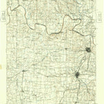 United States Geological Survey Denison, TX-OK (1901, 125000-Scale) digital map