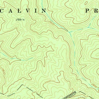 United States Geological Survey Denmar, WV (1977, 24000-Scale) digital map