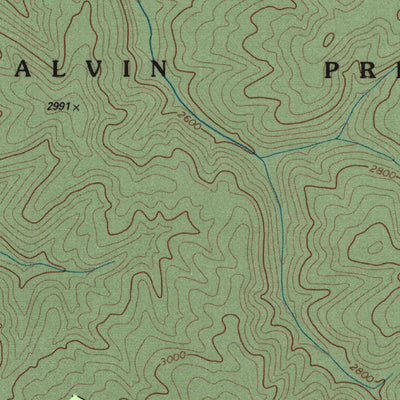 United States Geological Survey Denmar, WV (1995, 24000-Scale) digital map