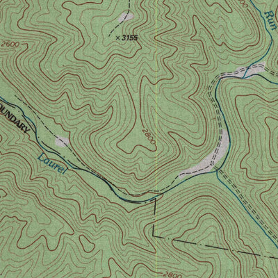 United States Geological Survey Denmar, WV (1995, 24000-Scale) digital map