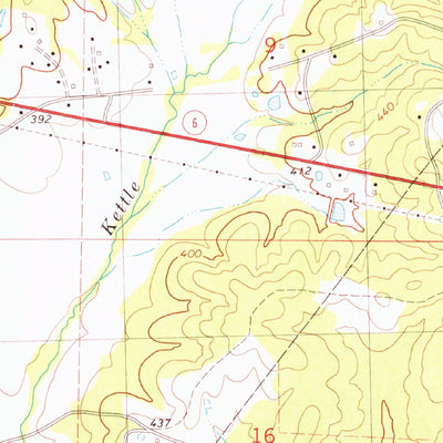 United States Geological Survey Denmark, MS (1980, 24000-Scale) digital map