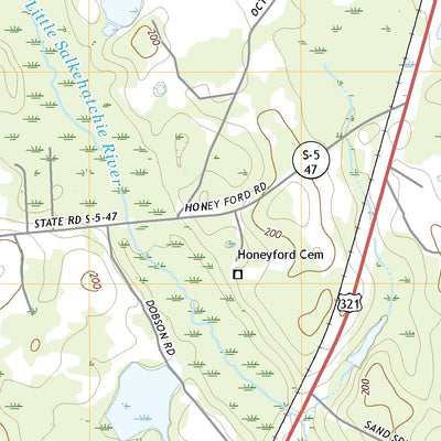 United States Geological Survey Denmark, SC (2020, 24000-Scale) digital map