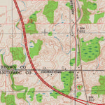 United States Geological Survey Denmark, WI (1978, 24000-Scale) digital map