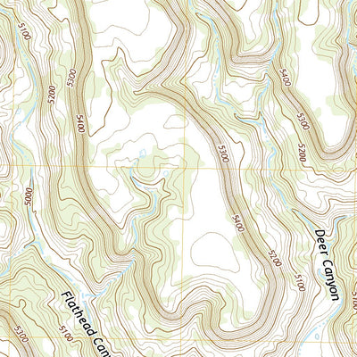 United States Geological Survey Dennis Canyon, CO (2022, 24000-Scale) digital map