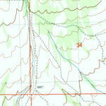United States Geological Survey Dennis Hill, UT (2001, 24000-Scale) digital map