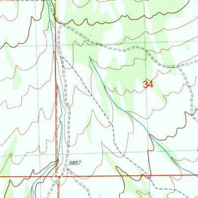 United States Geological Survey Dennis Hill, UT (2001, 24000-Scale) digital map