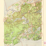 United States Geological Survey Dennis, MA (1943, 31680-Scale) digital map
