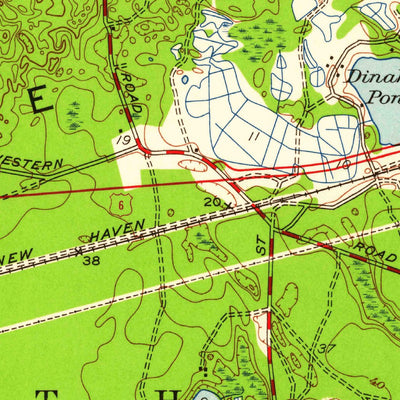 United States Geological Survey Dennis, MA (1949, 24000-Scale) digital map
