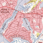 United States Geological Survey Dennis, MA (1974, 25000-Scale) digital map