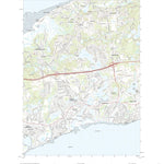 United States Geological Survey Dennis, MA (2021, 24000-Scale) digital map