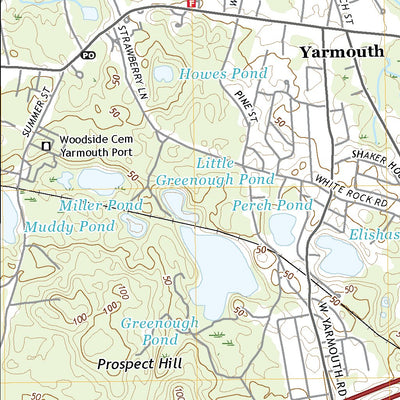 United States Geological Survey Dennis, MA (2021, 24000-Scale) digital map