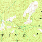 United States Geological Survey Dennis Mountain, ID (1978, 24000-Scale) digital map
