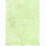 United States Geological Survey Dennis Mountain, ID (1991, 24000-Scale) digital map