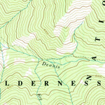 United States Geological Survey Dennis Mountain, ID (1991, 24000-Scale) digital map