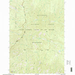 United States Geological Survey Dennis Mountain, ID (1998, 24000-Scale) digital map