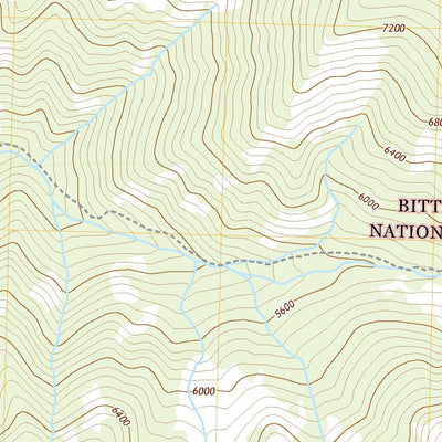 United States Geological Survey Dennis Mountain, ID (2020, 24000-Scale) digital map
