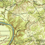 United States Geological Survey Dennis, TX (1931, 62500-Scale) digital map