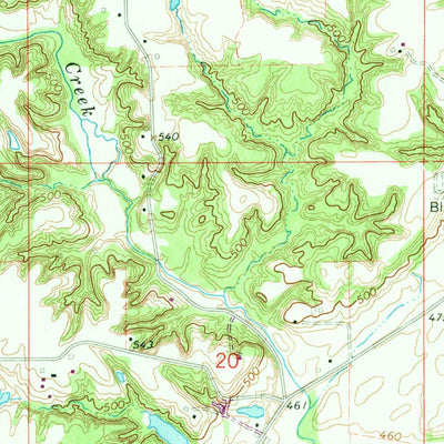 United States Geological Survey Dennison, IL-IN (1964, 24000-Scale) digital map