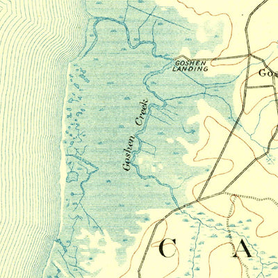 United States Geological Survey Dennisville, NJ (1888, 62500-Scale) digital map