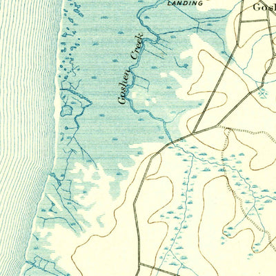 United States Geological Survey Dennisville, NJ (1894, 62500-Scale) digital map