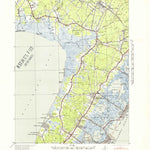 United States Geological Survey Dennisville, NJ (1941, 62500-Scale) digital map