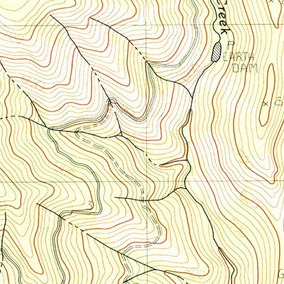 United States Geological Survey Denny, CA (1982, 24000-Scale) digital map