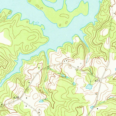 United States Geological Survey Denny, SC (1971, 24000-Scale) digital map