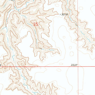United States Geological Survey Denson Ranch, MT (1970, 24000-Scale) digital map
