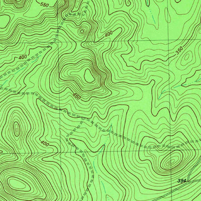 United States Geological Survey Denson Springs, TX (1982, 24000-Scale) digital map