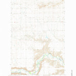 United States Geological Survey Dent Bridge, MT (1987, 24000-Scale) digital map