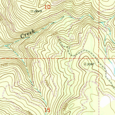 United States Geological Survey Dent, ID (1969, 24000-Scale) digital map