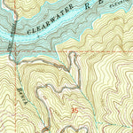 United States Geological Survey Dent, ID (1969, 24000-Scale) digital map