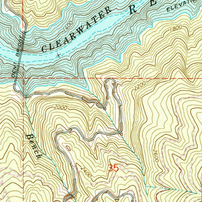 United States Geological Survey Dent, ID (1969, 24000-Scale) digital map