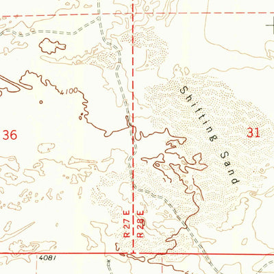 United States Geological Survey Denton Camp, NM (1967, 24000-Scale) digital map