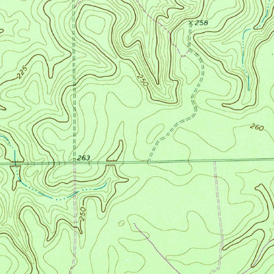 United States Geological Survey Denton, GA (1971, 24000-Scale) digital map