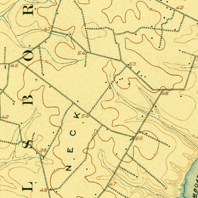 United States Geological Survey Denton, MD (1905, 62500-Scale) digital map