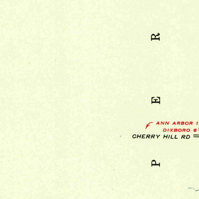 United States Geological Survey Denton, MI (1942, 24000-Scale) digital map