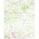 United States Geological Survey Denton, MI (1969, 24000-Scale) digital map